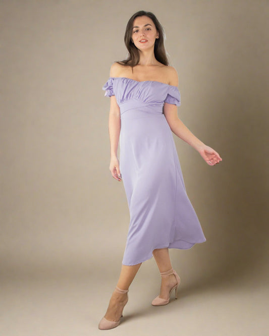 Sophia Lilac Dress - Perfectly Imperfect