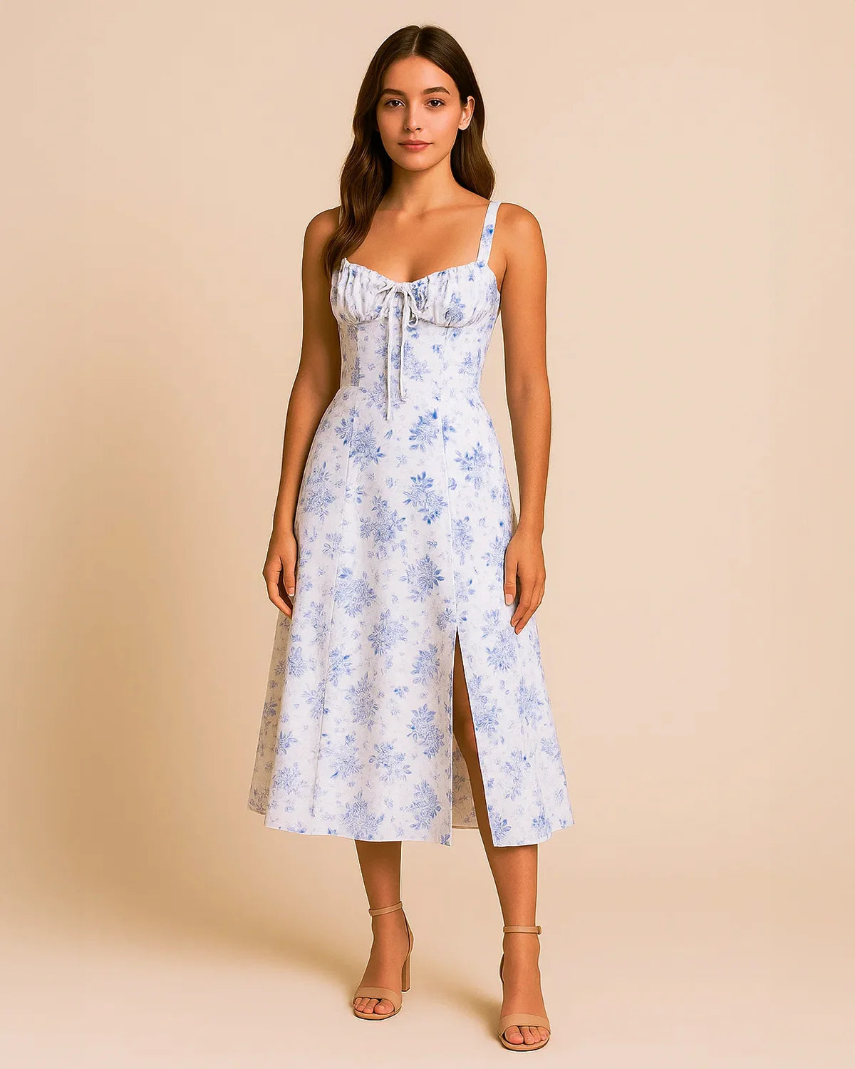 Heidi Corset Floral Summer Dress