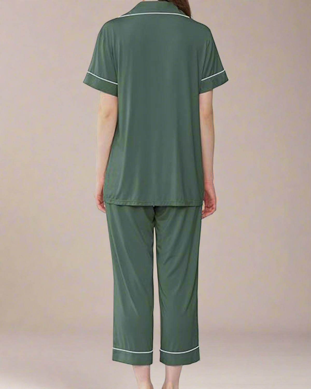 ADKN Bamboo Summer Cropped Pyjamas