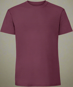 Crewneck Cotton Men's T-Shirt - Recycled Cotton T-shirt for Men