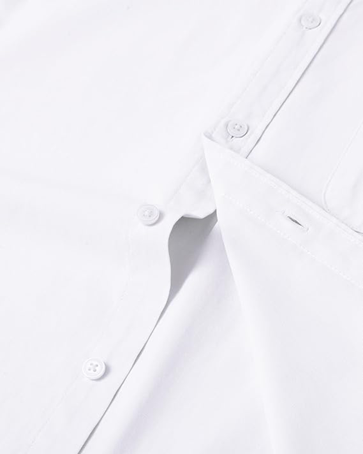 Men Classic Oxford Shirt - Long Sleeve Cotton Button-Down