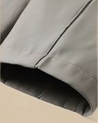 Men’s Recycled Shower Resistant Harrington Jacket – Smart Casual Zip Jacket