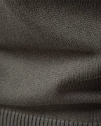 Onyx Forest Green Slate Men’s Ribbed Quarter-Zip – Sustainable Viscose Knit Polo