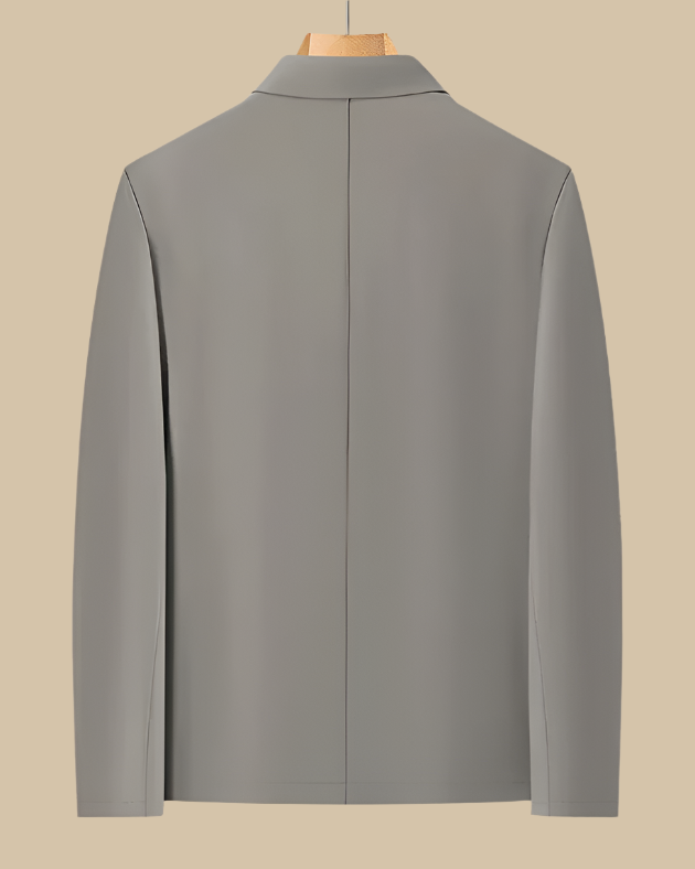 Men Smart Short Zip Up Jacket