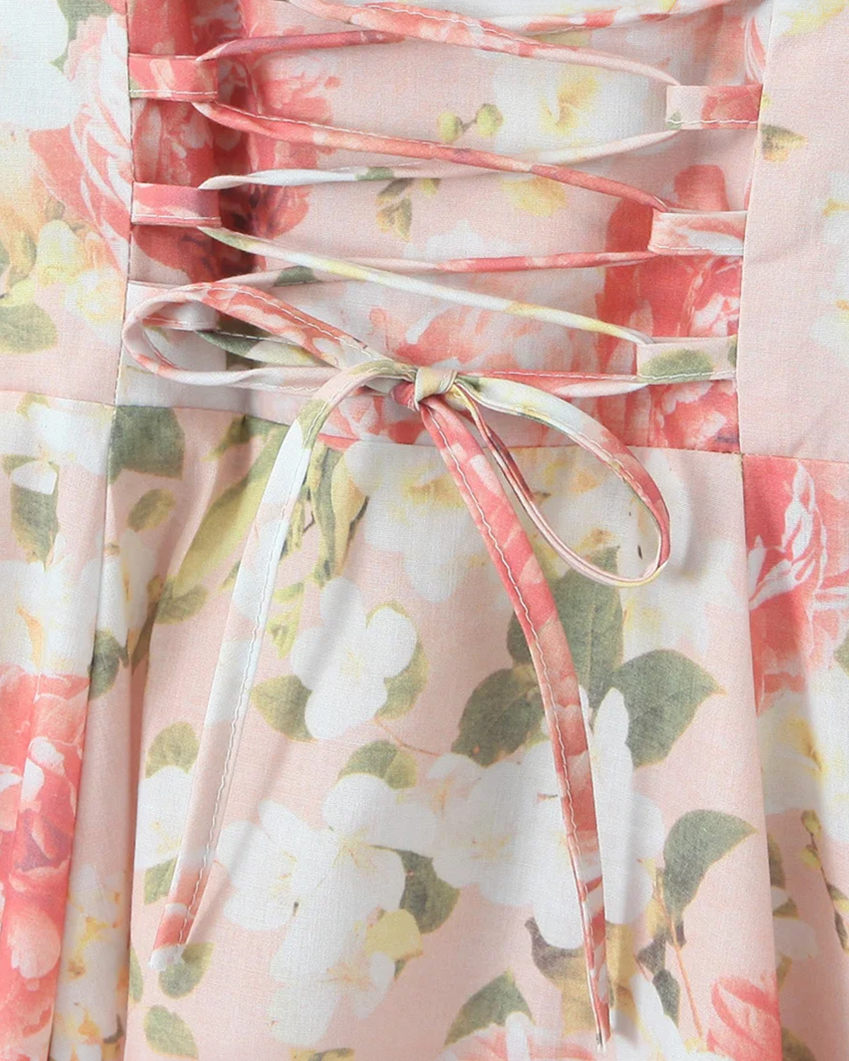 ADKN Heidi Peony Summer Floral Milkmaid Dress