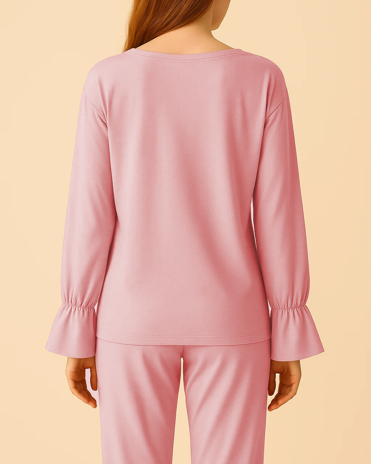 Womens Pink Pjs from Bamboo Organic Cotton