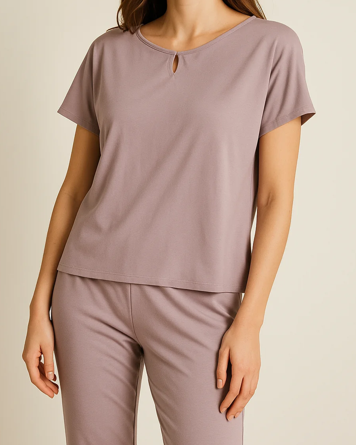 Bamboo & Organic Cotton Short Sleeve Pyjamas for Women