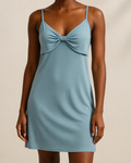 Bamboo Womens Nightie - Blue Nightdress