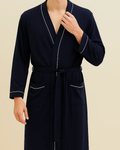 Mens Bamboo Robe - Mens Loungewear Dressing Gown