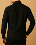 Men Classic Oxford Shirt - Long Sleeve Cotton Button-Down