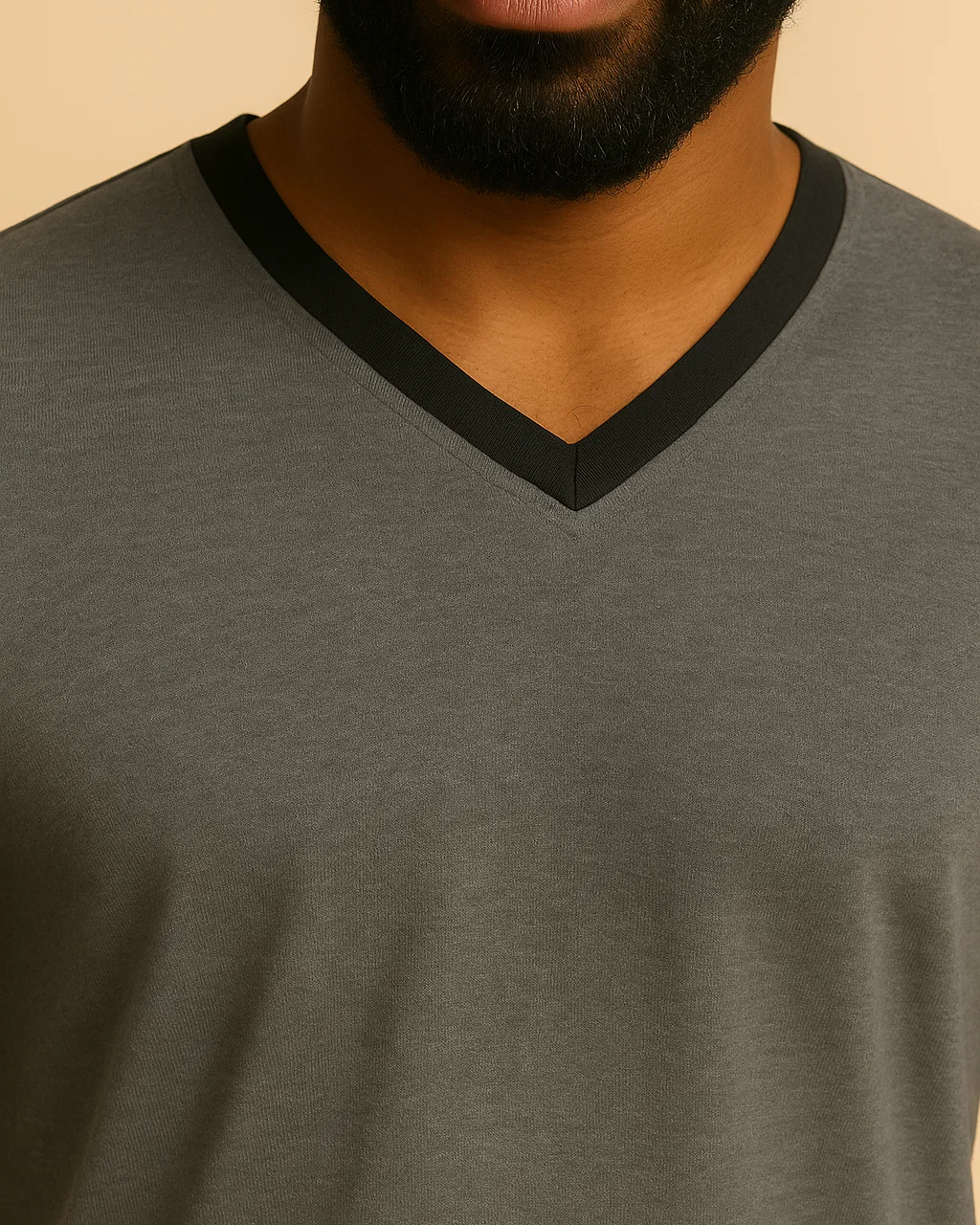 Men V-Neck T-shirt and Shorts Pyjamas