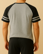Men Raglan T-shirt and Shorts PJS