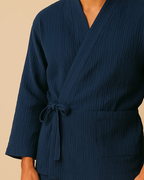 Samue Organic Cotton & Linen Loungewear Set - Unisex Japanese Inspired Loungewear Set