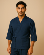 Samue Organic Cotton & Linen Unisex Loungewear Set - Japanese Inspired Loungewear Set