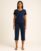 Bamboo T-shirt and Capri Trousers PJS