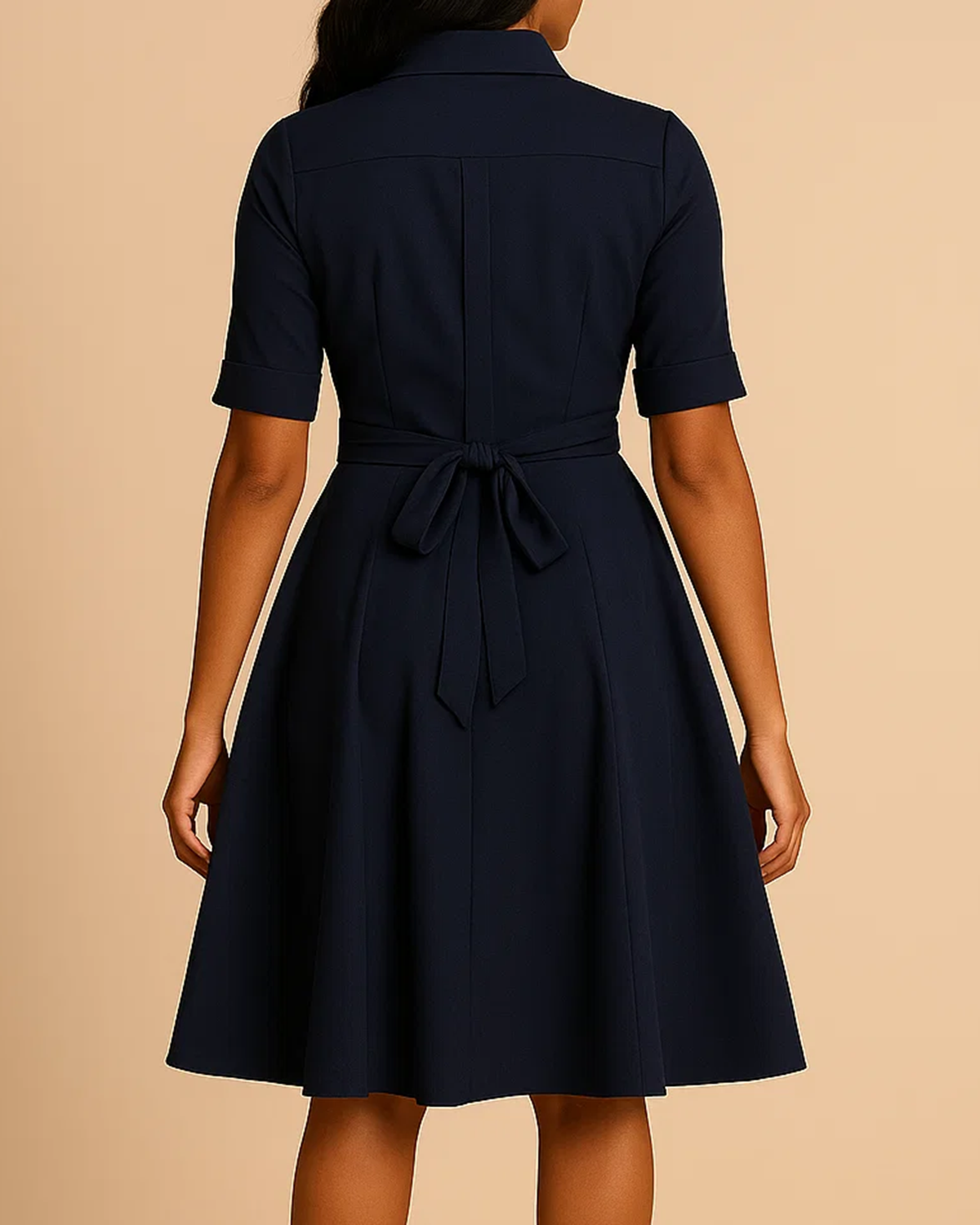 Kate Blue Skater Dress