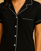 Bamboo Summer Capri Short Sleeve Pyjamas