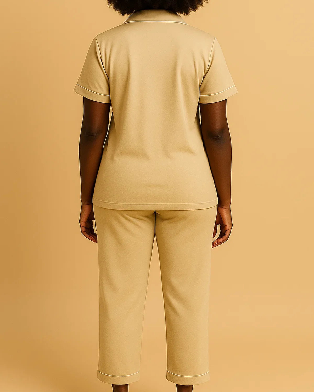 Bamboo Summer Capri Short Sleeve Pyjamas