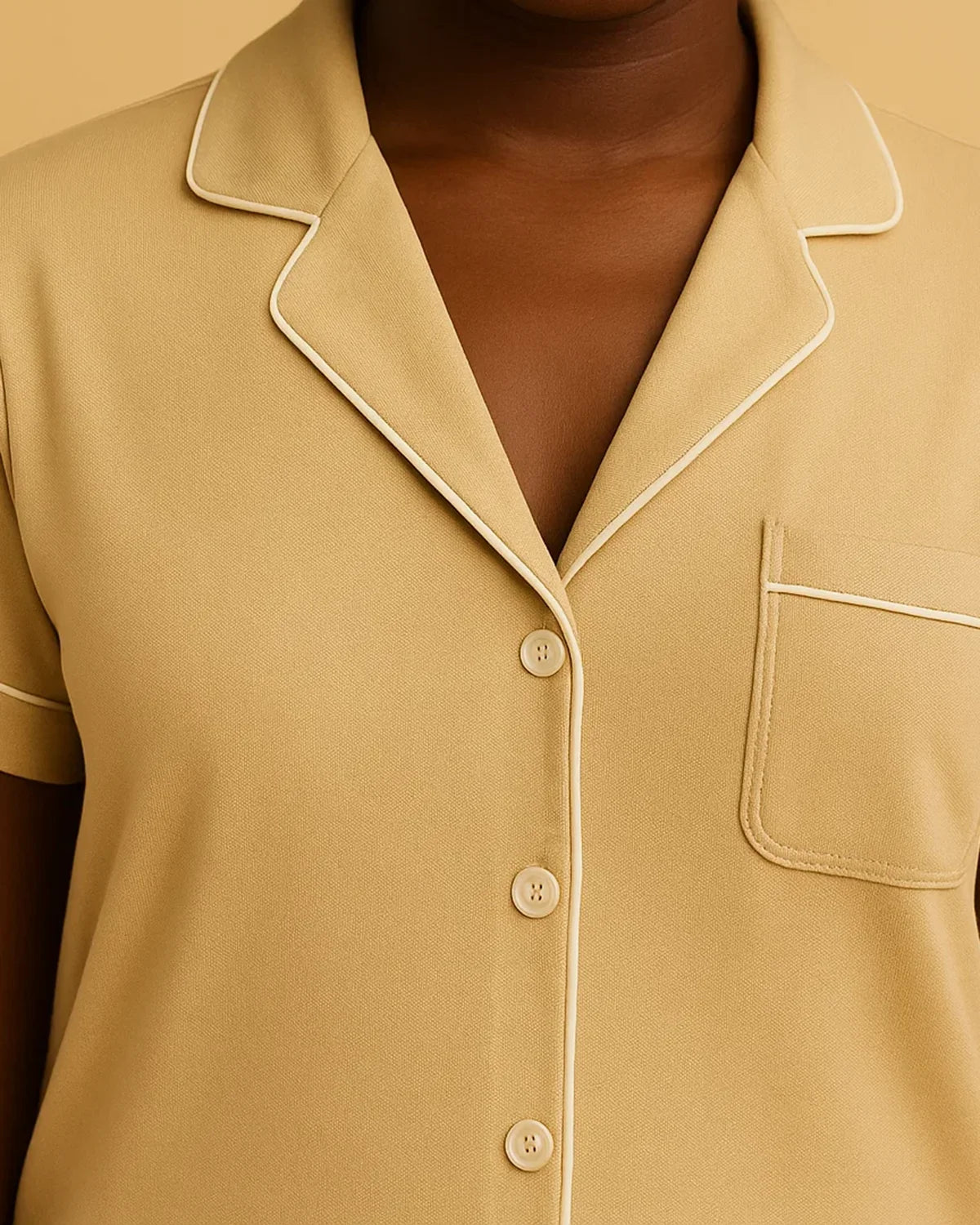 Bamboo Summer Capri Short Sleeve Pyjamas