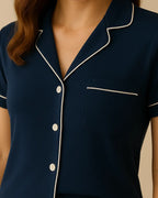 Bamboo Summer Capri Short Sleeve Pyjamas