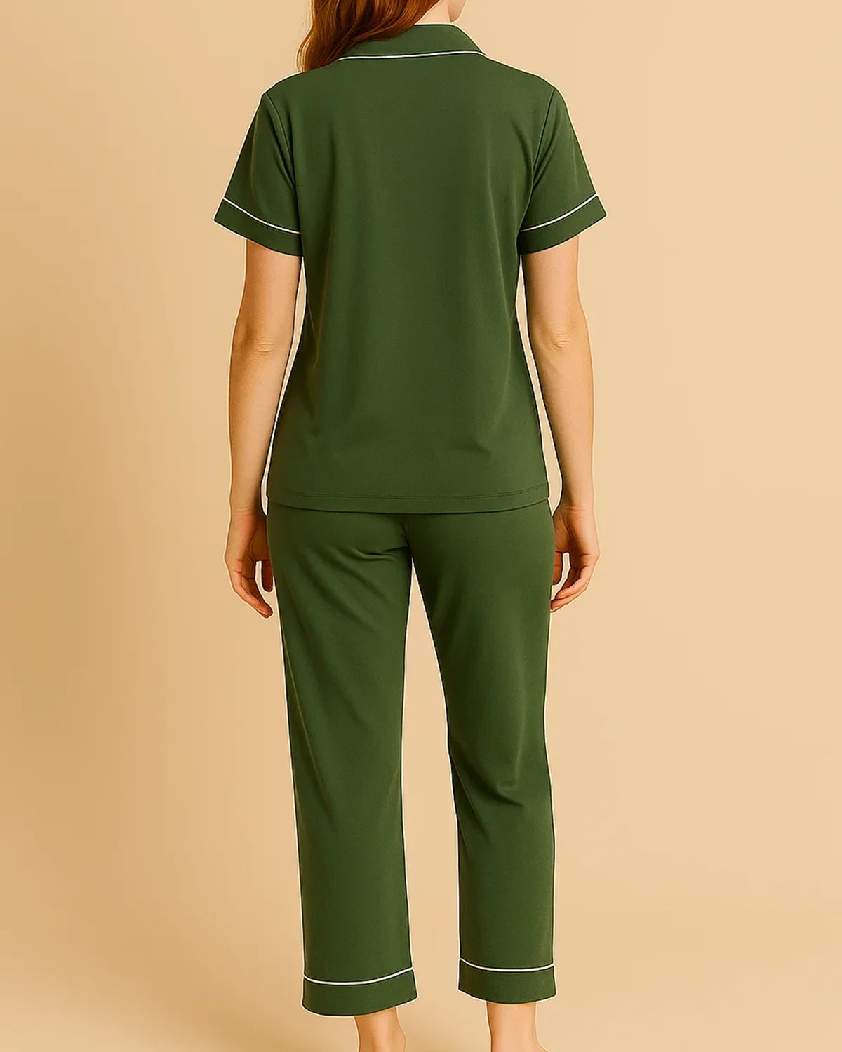 Bamboo Summer Capri Short Sleeve Pyjamas