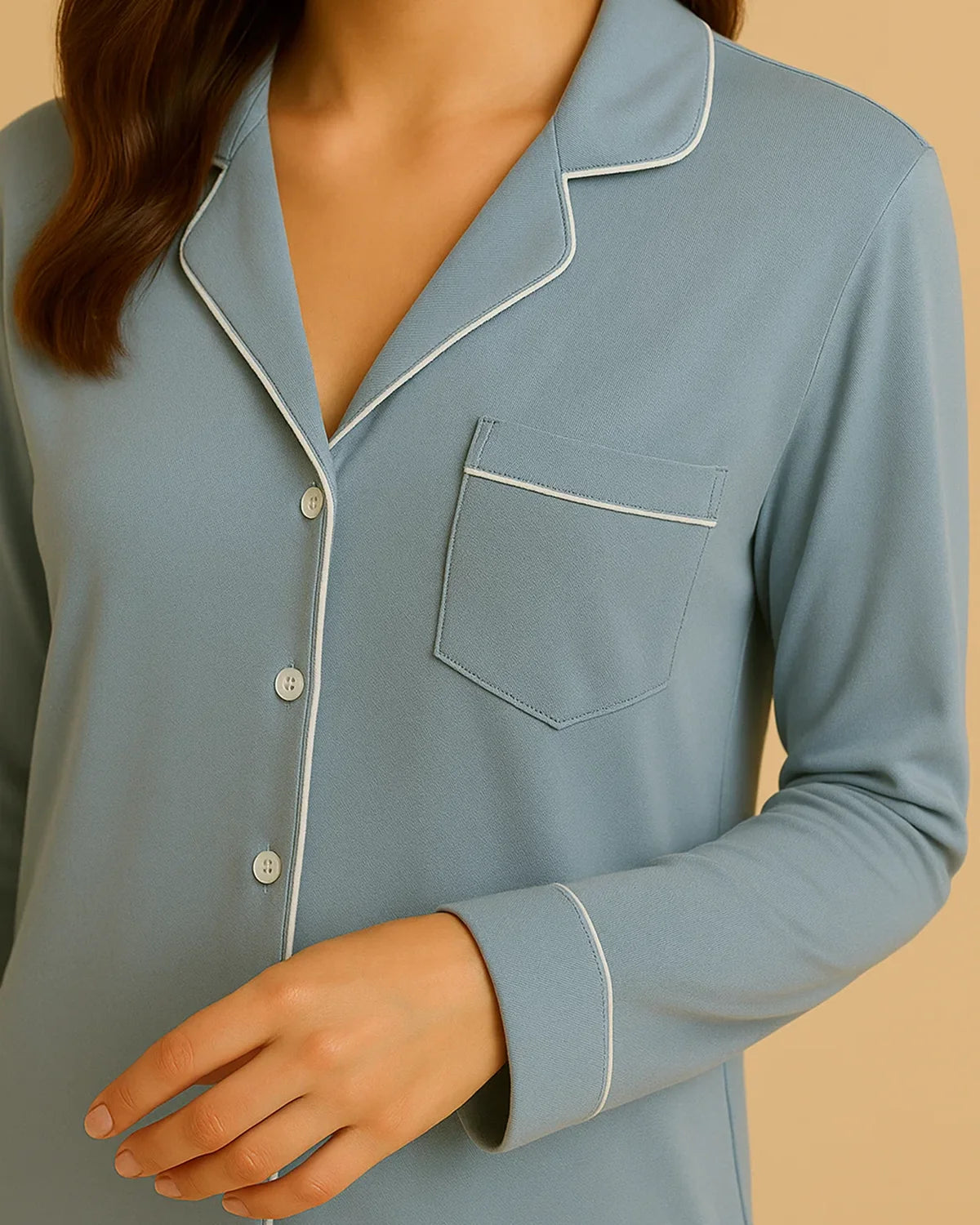 Women Bamboo Classic Pyjamas Set