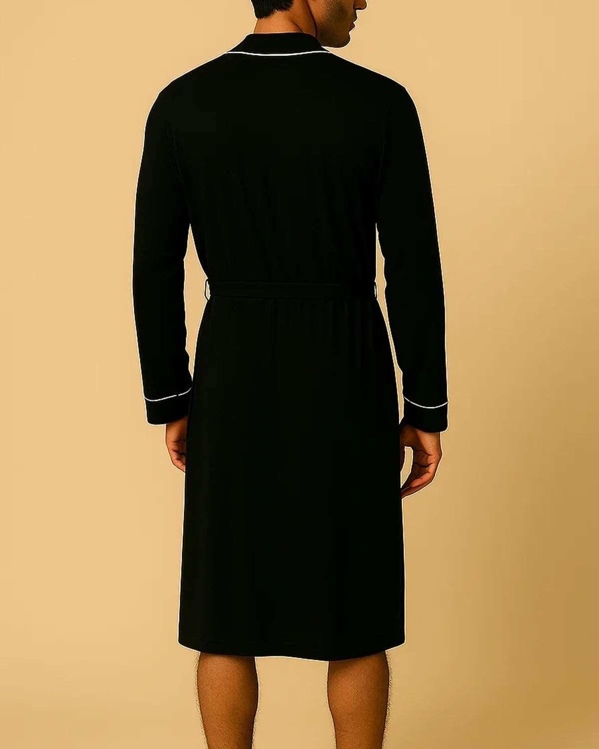 Mens Bamboo Robe - Mens Loungewear Dressing Gown