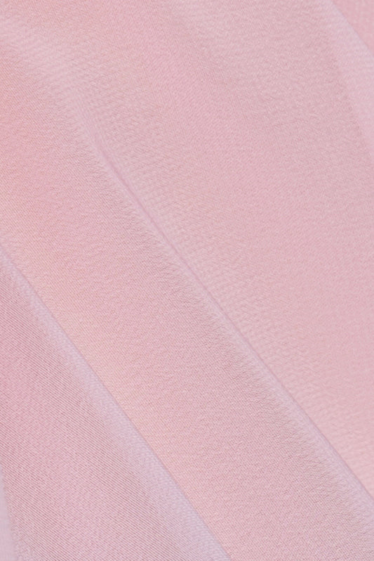 ADKN Recycled PET Pastel Pink Chiffon 50gsm Fabric