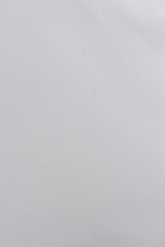 Recycled PET White Gabardine Fabric 170gsm