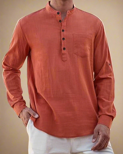 men-burnt-orange-long-sleeve-henley-shirt-1