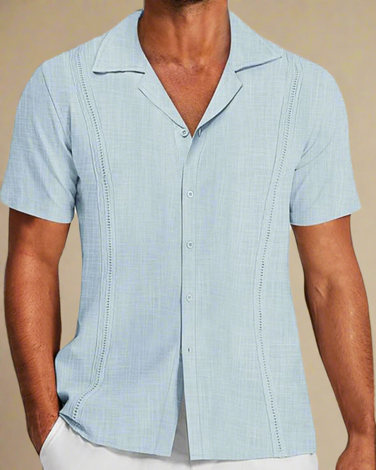 men-linen-blue-cuban-shirt-buttons-guayabera-1