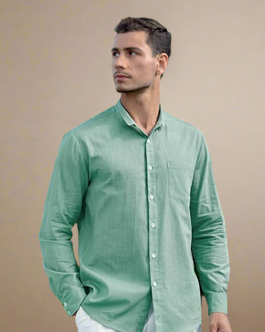 men-long-sleeve-sage-green-linen-shirt-button-up-shirt-1