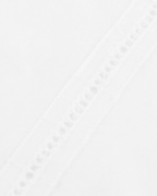 ADKN Men White Cuban Shirt - Guayabera Cuban Collar Shirt