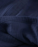 Men Organic Muslin Cotton Robe - Lightweight Breathable Robe for Men