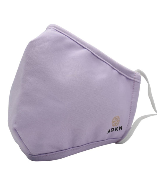 ADKN Anti Pollution Mask - 4 Layer Reusable Bamboo Face Mask with Filters Lilac Pink
