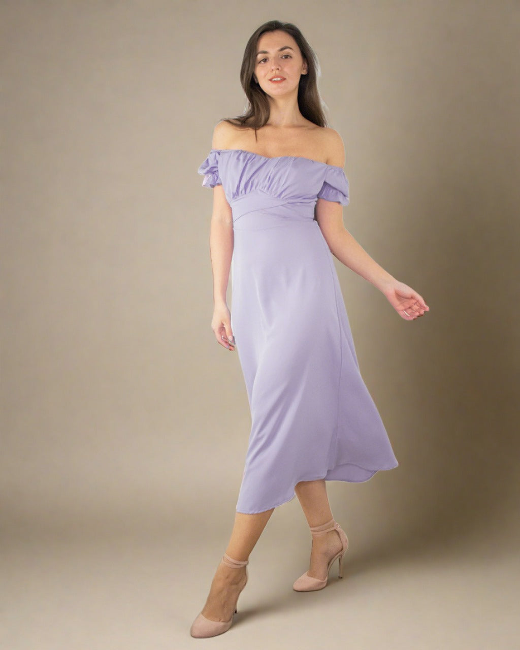 ADKN Sophia Lilac Dress - Perfectly Imperfect