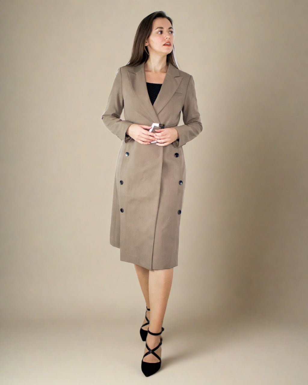 Fitted coat outlet womens