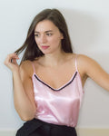 ADKN Kami Pink Satin Cami Top