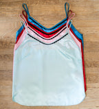 ADKN Kami Red Satin Cami Top