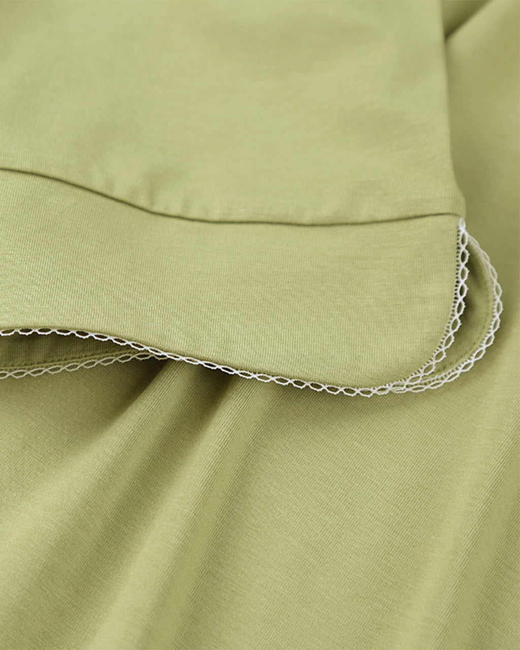 ADKN Bamboo & Organic Cotton Womens Pyjamas - Half Sleeve PJS - Lime