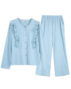 ADKN Bamboo & Organic Cotton Womens Button Pjs