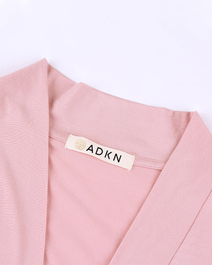 ADKN Bamboo Loungewear Cardigan - Blush Pink