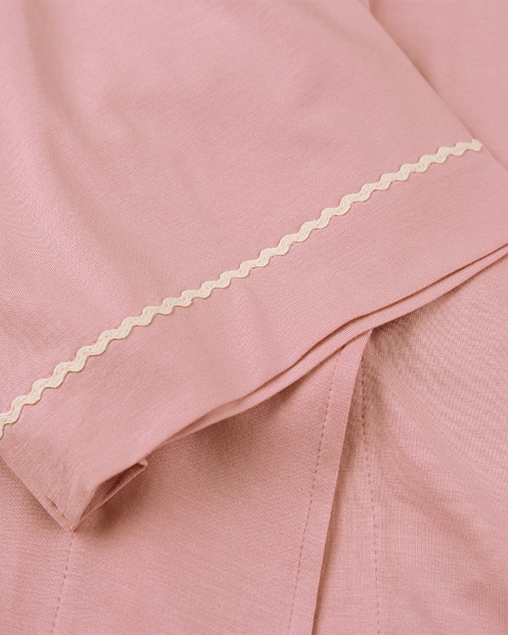 ADKN Womens Bamboo Dressing Gown - Blush Pink