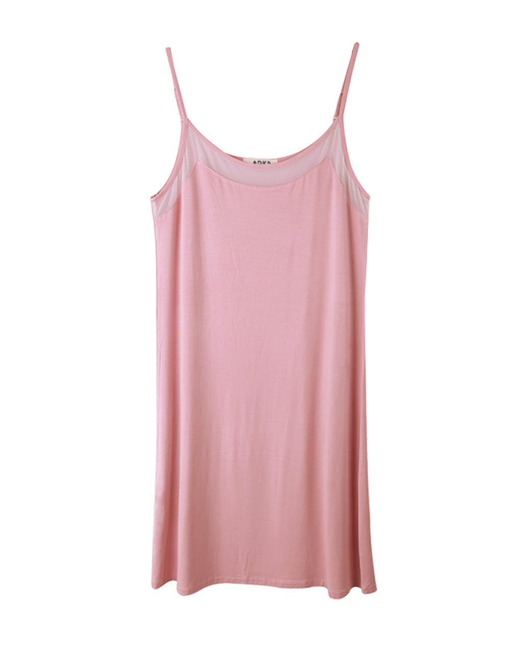 ADKN Bamboo Nightdress - Pink Slip Dress