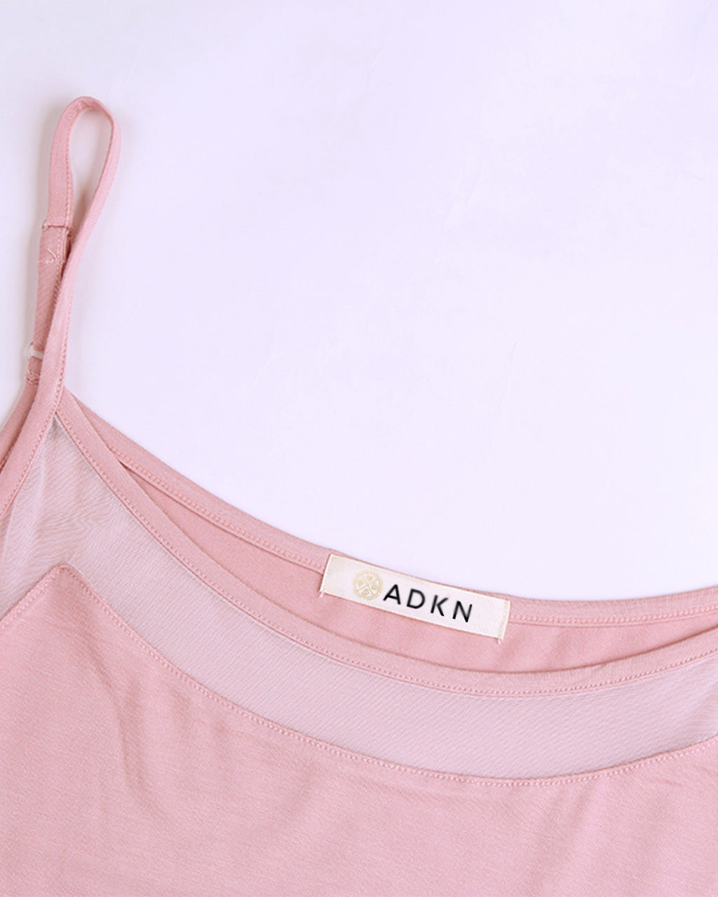 ADKN Bamboo Nightdress - Pink Slip Dress