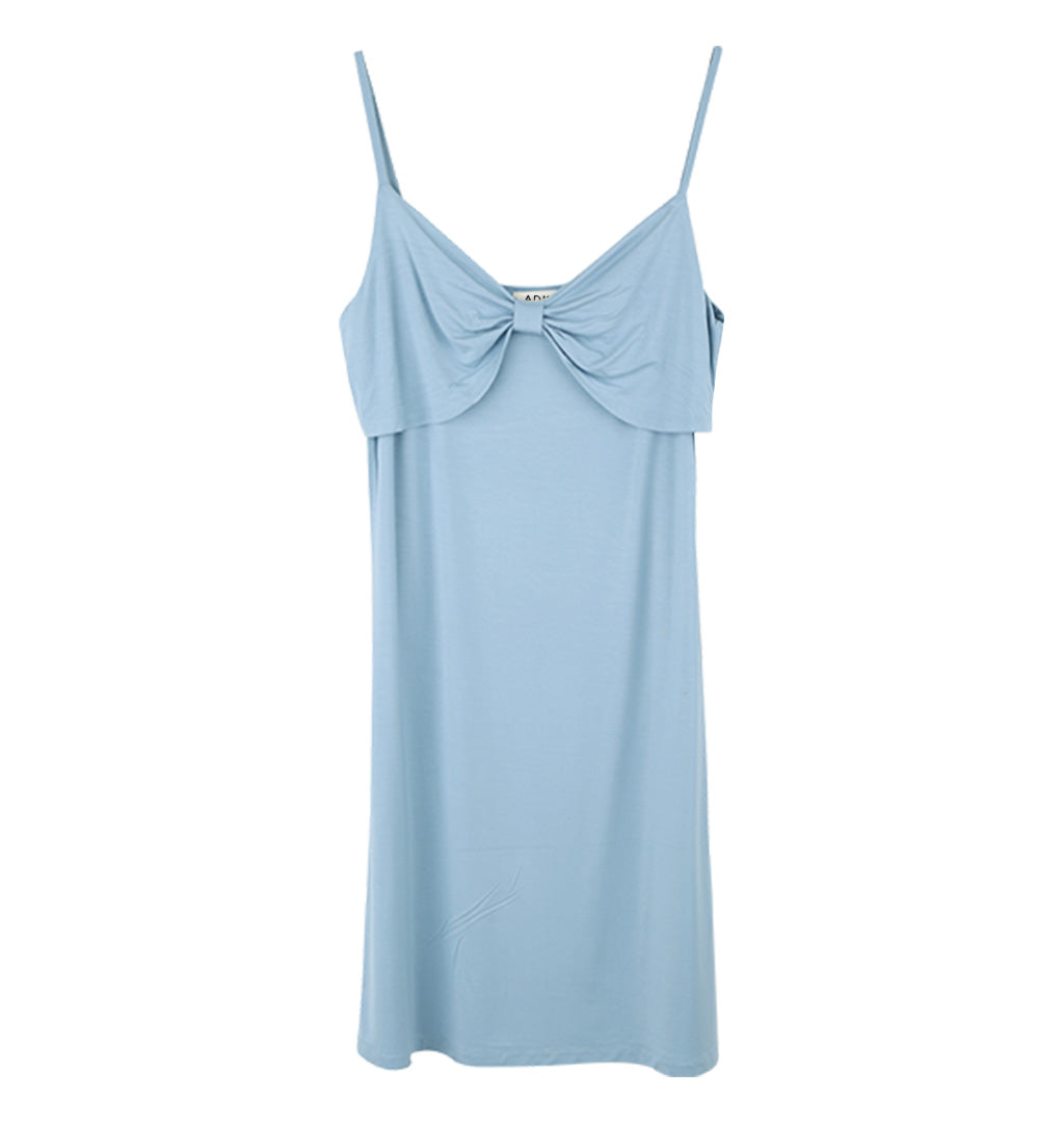 ADKN Bamboo Womens Nightie - Blue Nightdress