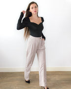ADKN Buren High Waist Wide Leg Trousers