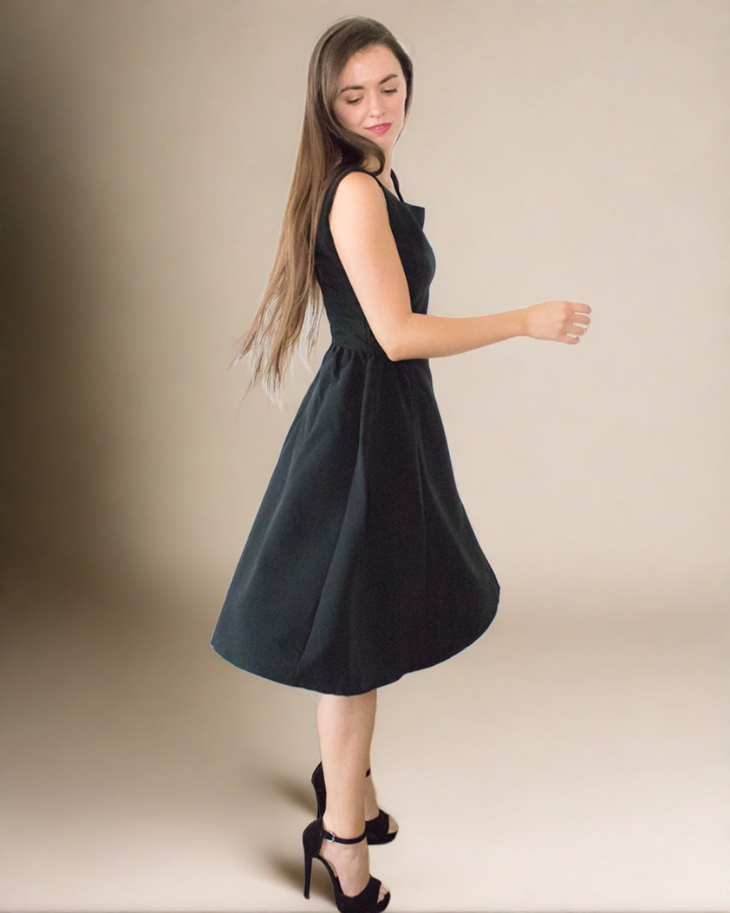 Classic black 2024 dress uk