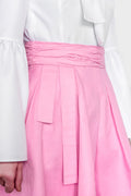 ADKN Otus Pink Skater Skirt with Pockets