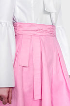 ADKN Otus Pink Skater Skirt with Pockets